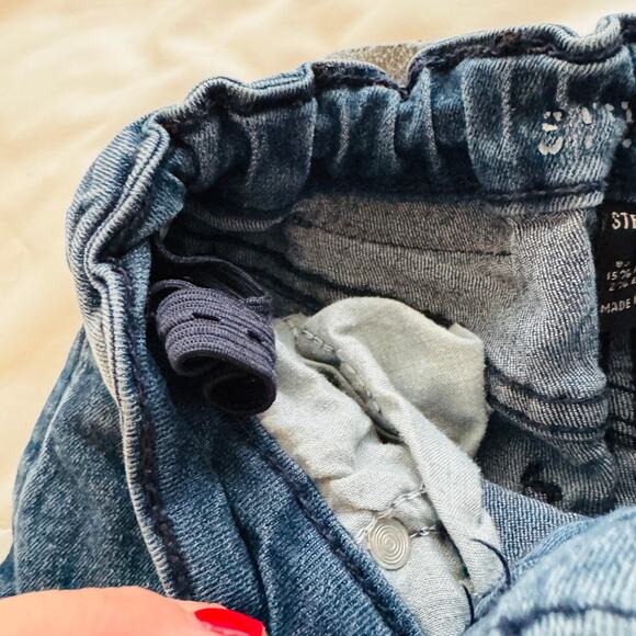 Steve’s Jeans Boys Slim Fit Stretch Denim Blue Medium Wash Cotton Blend Size 6 - Picture 5 of 6